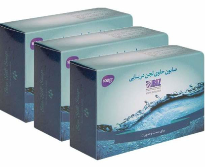 تصویر از صابون دریایی پک 3 عددی SEA SILL SOAP